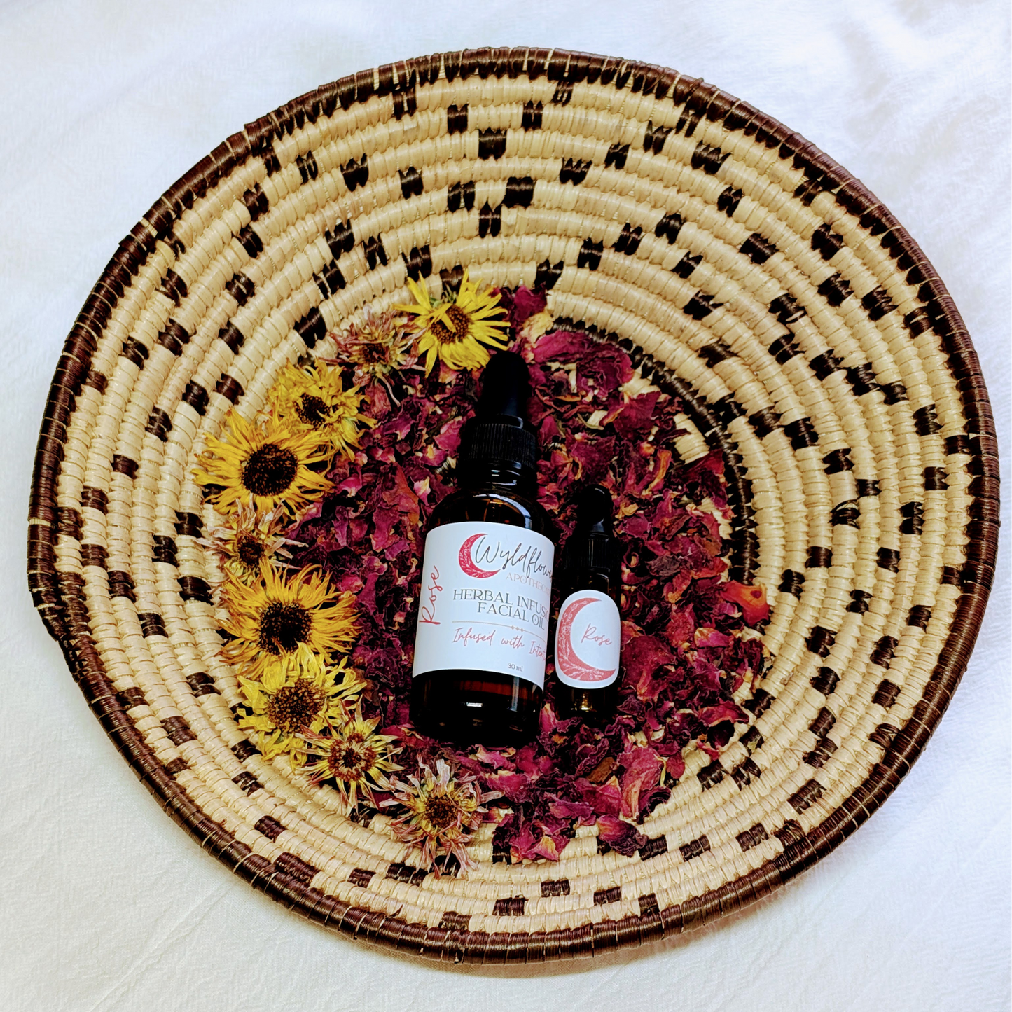 Rose + Calendula Herbal Infusion Facial Oil