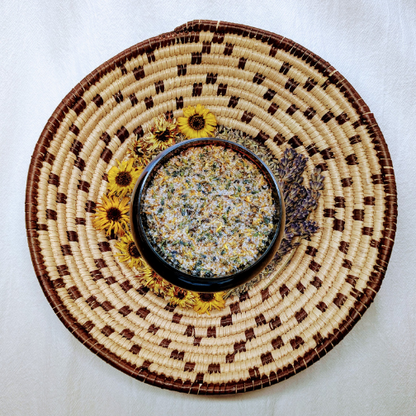 Lavender + Calendula Herbal Infusion Salt Scrub