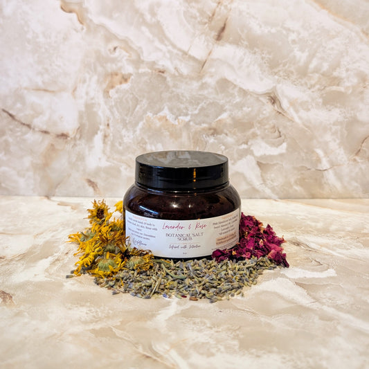 Lavender, Rose & Calendula Salt Scrub