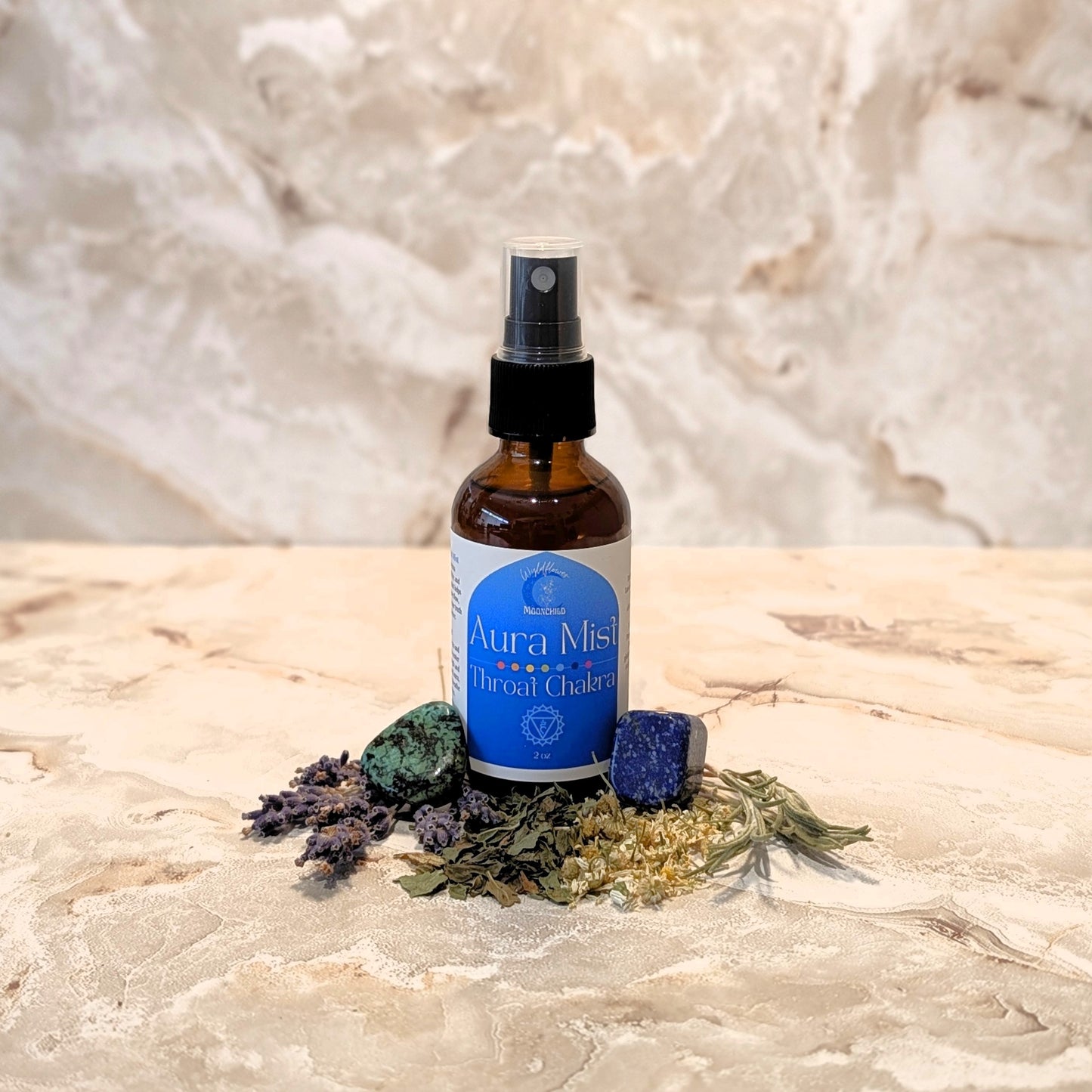 Throat Chakra Aura Mist